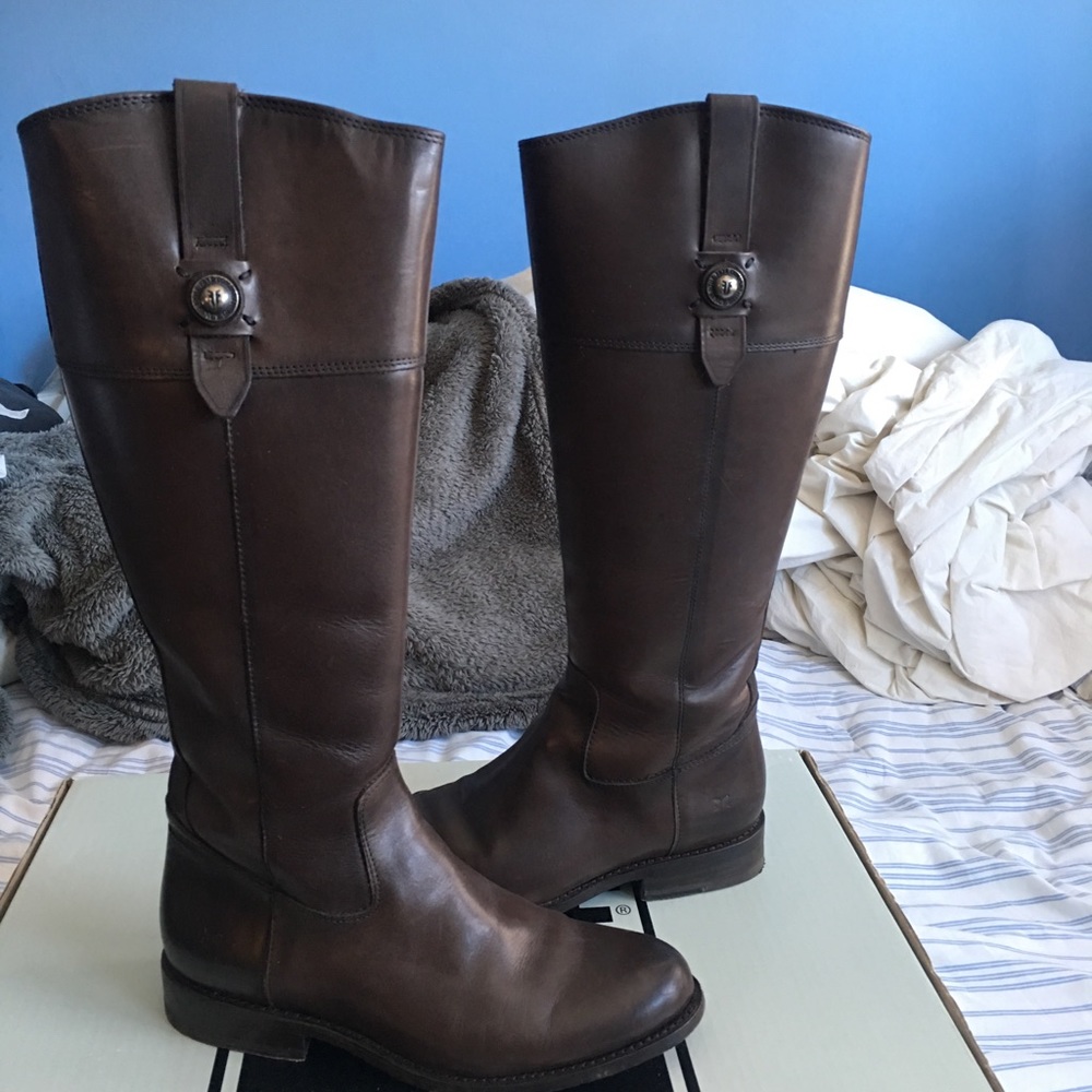 Jayden Button Tall Frye boots